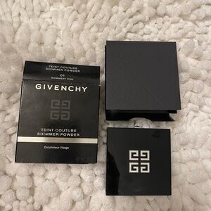 NWB! GIVENCHY Teint Couture 01 Shimmery Pink Illuminating Face Powder